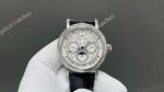 Patek Philippe Complications CH29-535 Movement WG Engraved Case White Face Watch 42mm 